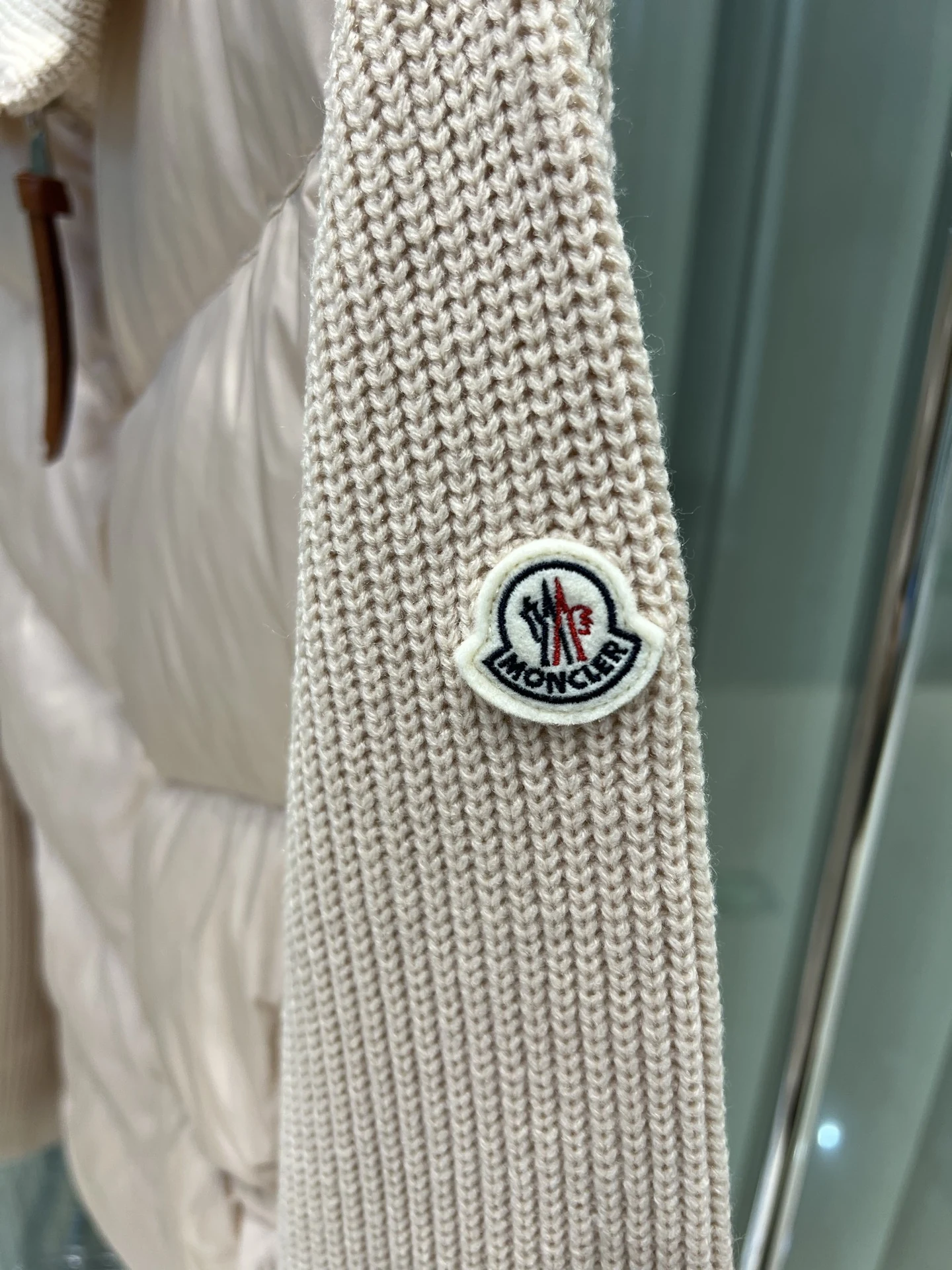 Moncler puffer jacket - real photo 2