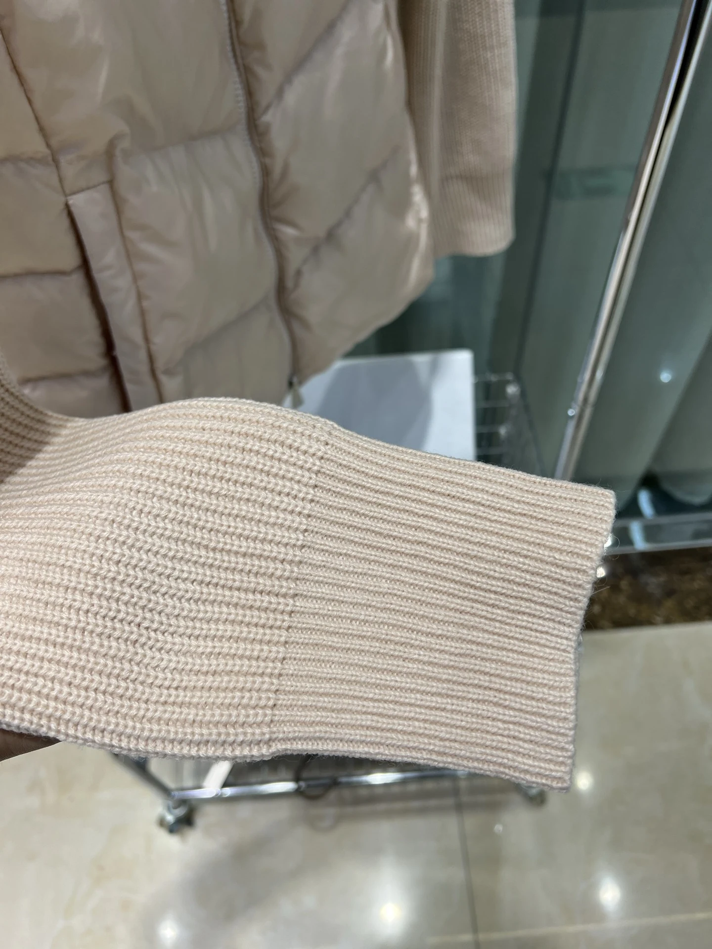 Moncler puffer jacket - real photo 4