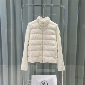 Moncler Zip Puffer Jacket - Style 45 - Moncler puffer jacket real photo 1