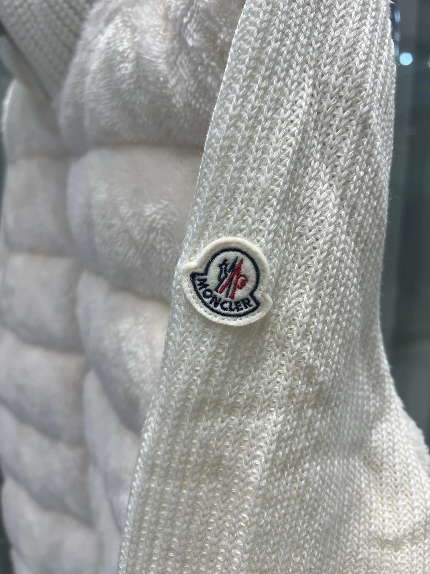 Moncler puffer jacket - real photo 2