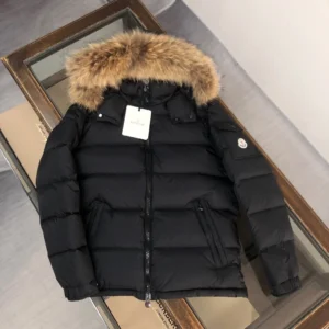 Moncler Zip Puffer Jacket - Style 46 - Moncler puffer jacket real photo 1