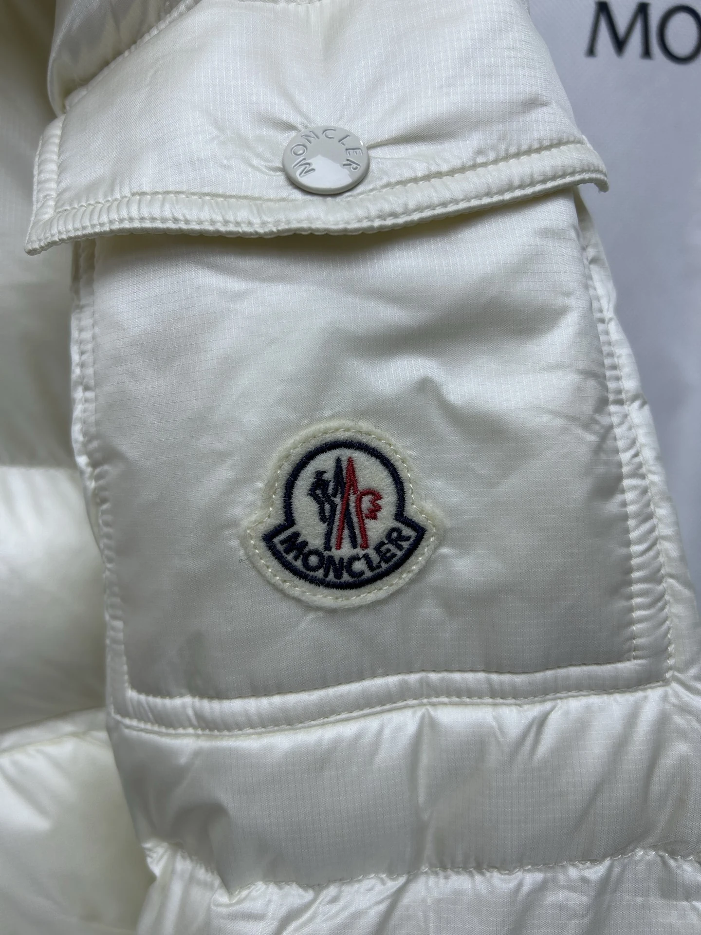Moncler puffer jacket - real photo 2