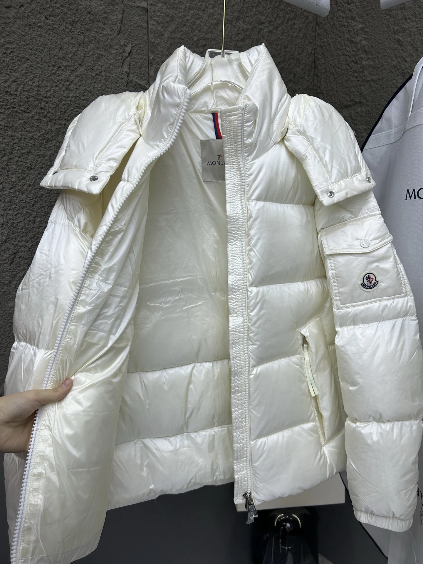 Moncler puffer jacket - real photo 6