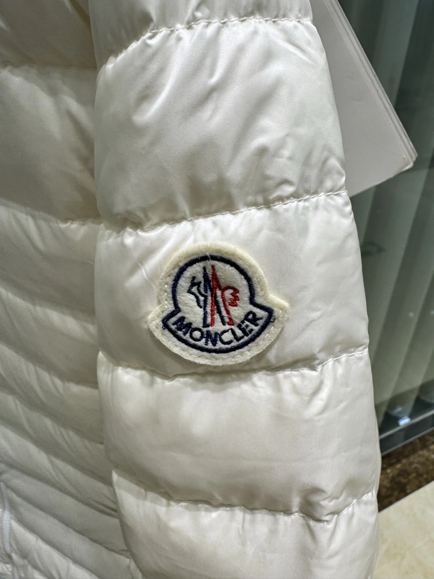 Moncler puffer jacket - real photo 2