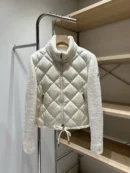 Moncler Zip Puffer Jacket - Style 61 - Moncler puffer jacket real photo 1
