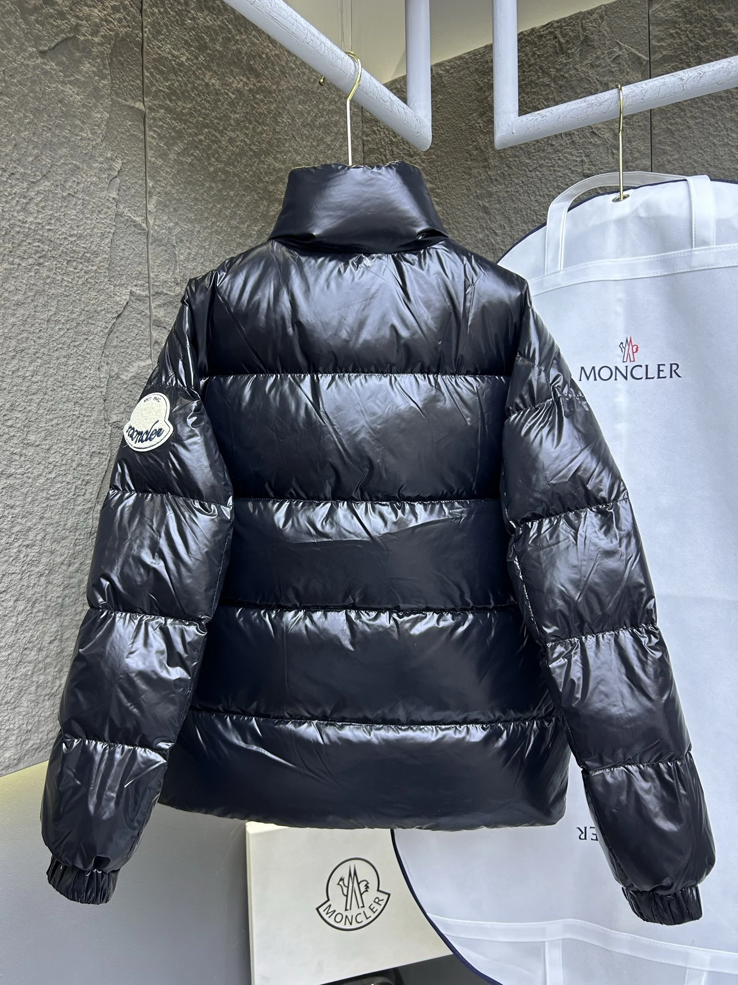 Moncler puffer jacket - real photo 9