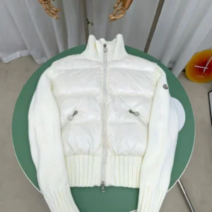 Moncler Zip Puffer Jacket - Style 64 - Moncler puffer jacket real photo 1