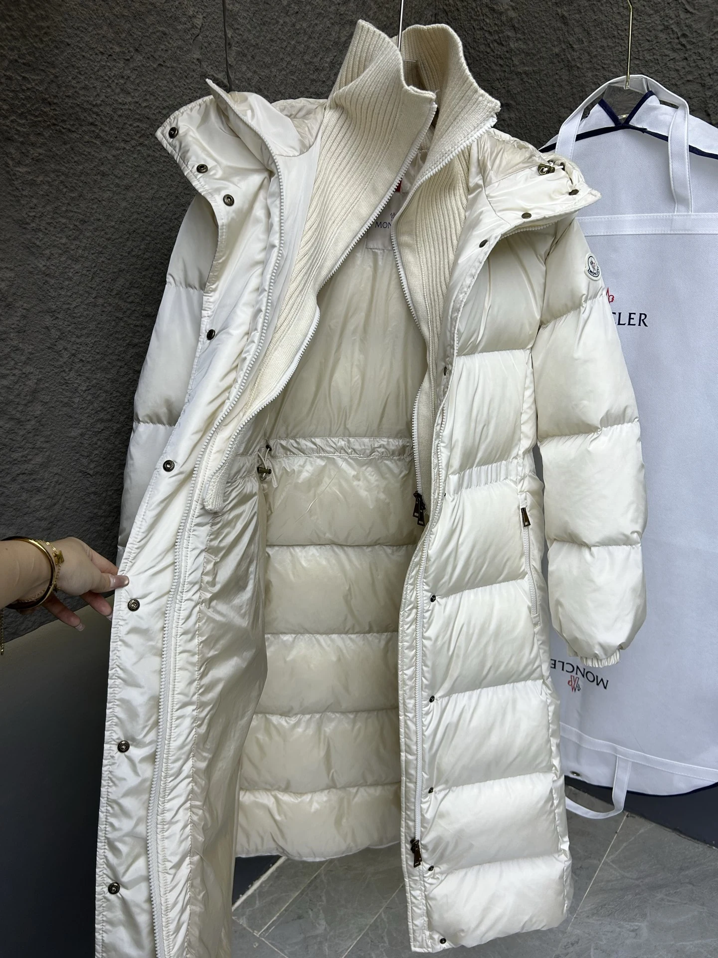 Moncler puffer jacket - real photo 7