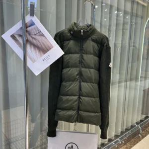 Moncler Zip Puffer Jacket - Style 7 - Moncler puffer jacket real photo 1