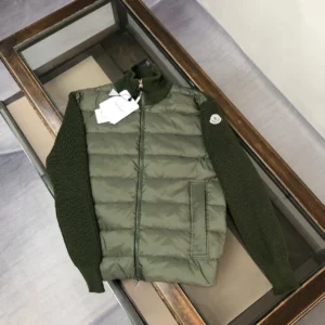 Moncler Zip Puffer Jacket - Style 77 - Moncler puffer jacket real photo 1