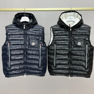 Moncler Zip Puffer Jacket - Style 81 - Moncler puffer jacket real photo 1