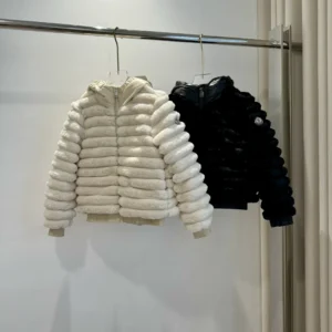 Moncler Zip Puffer Jacket - Style 85 - Moncler puffer jacket real photo 1