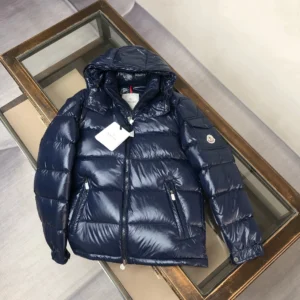Moncler Zip Puffer Jacket - Style 86 - Moncler puffer jacket real photo 1