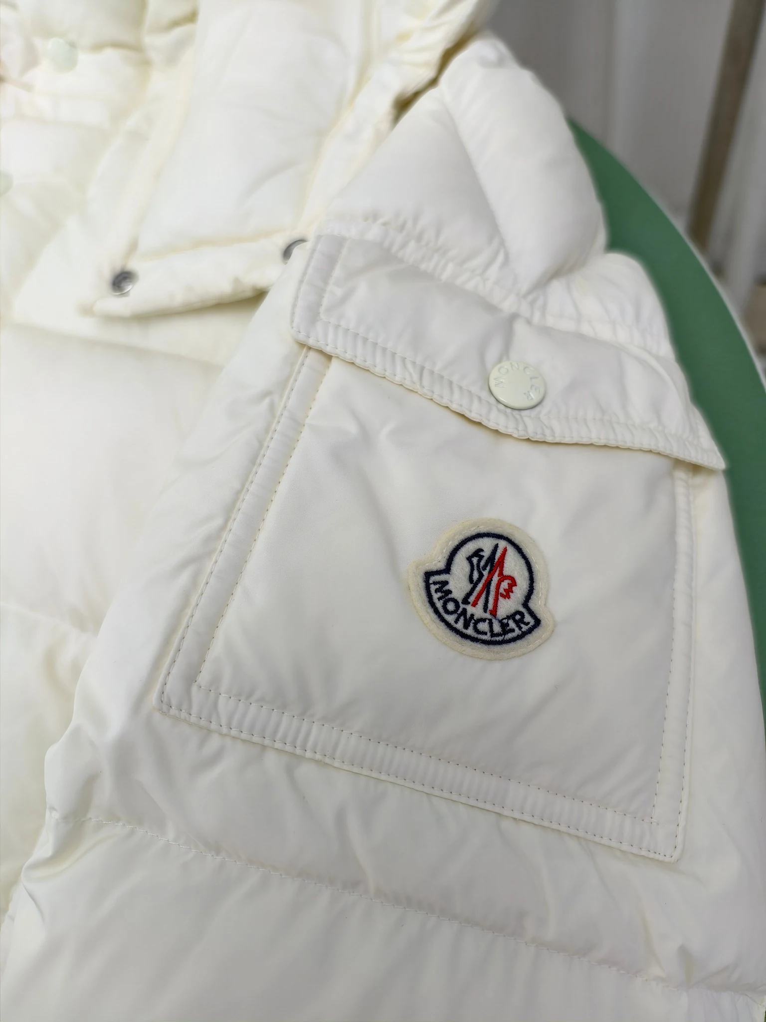 Moncler puffer jacket - real photo 4
