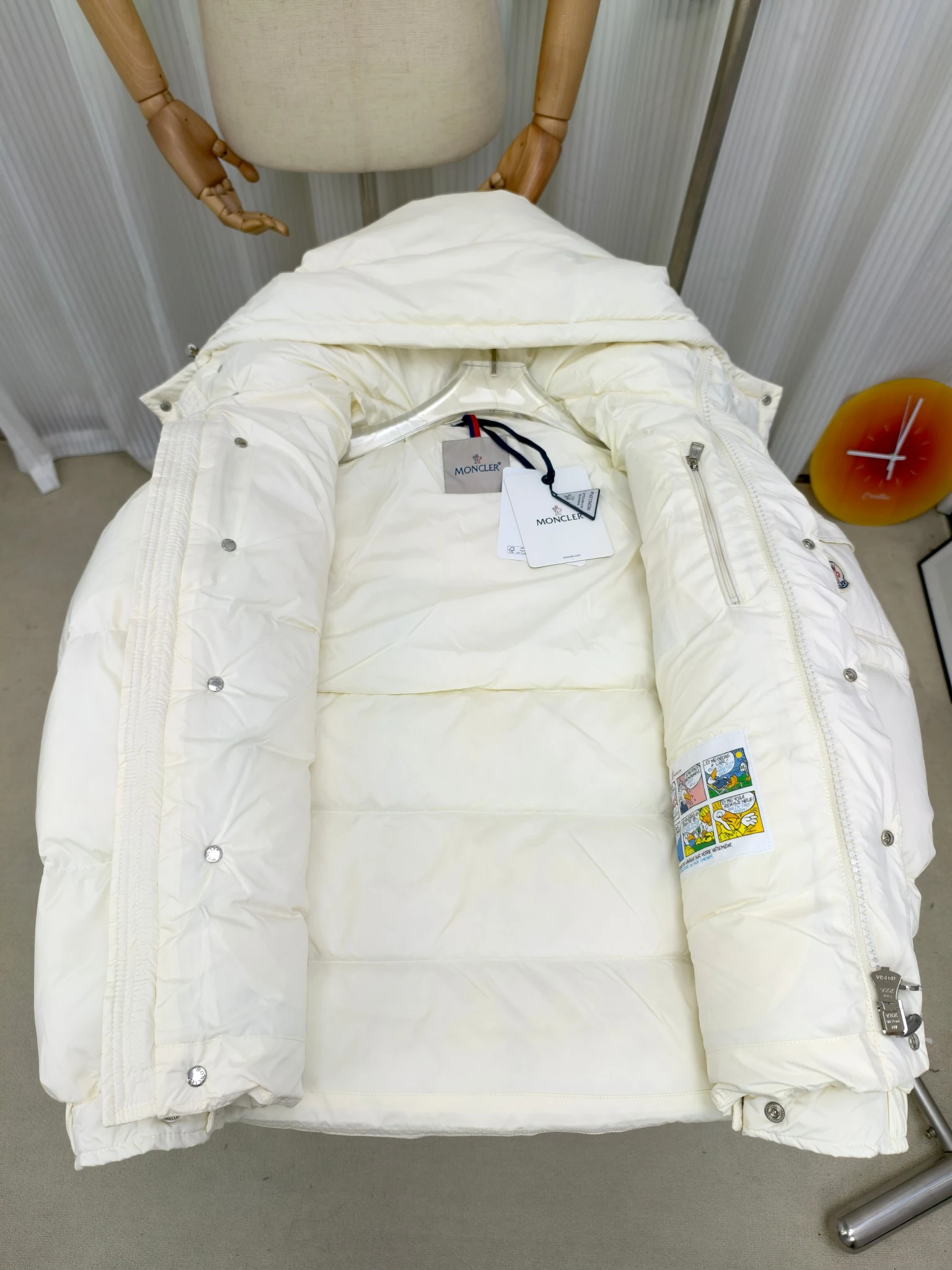 Moncler puffer jacket - real photo 8