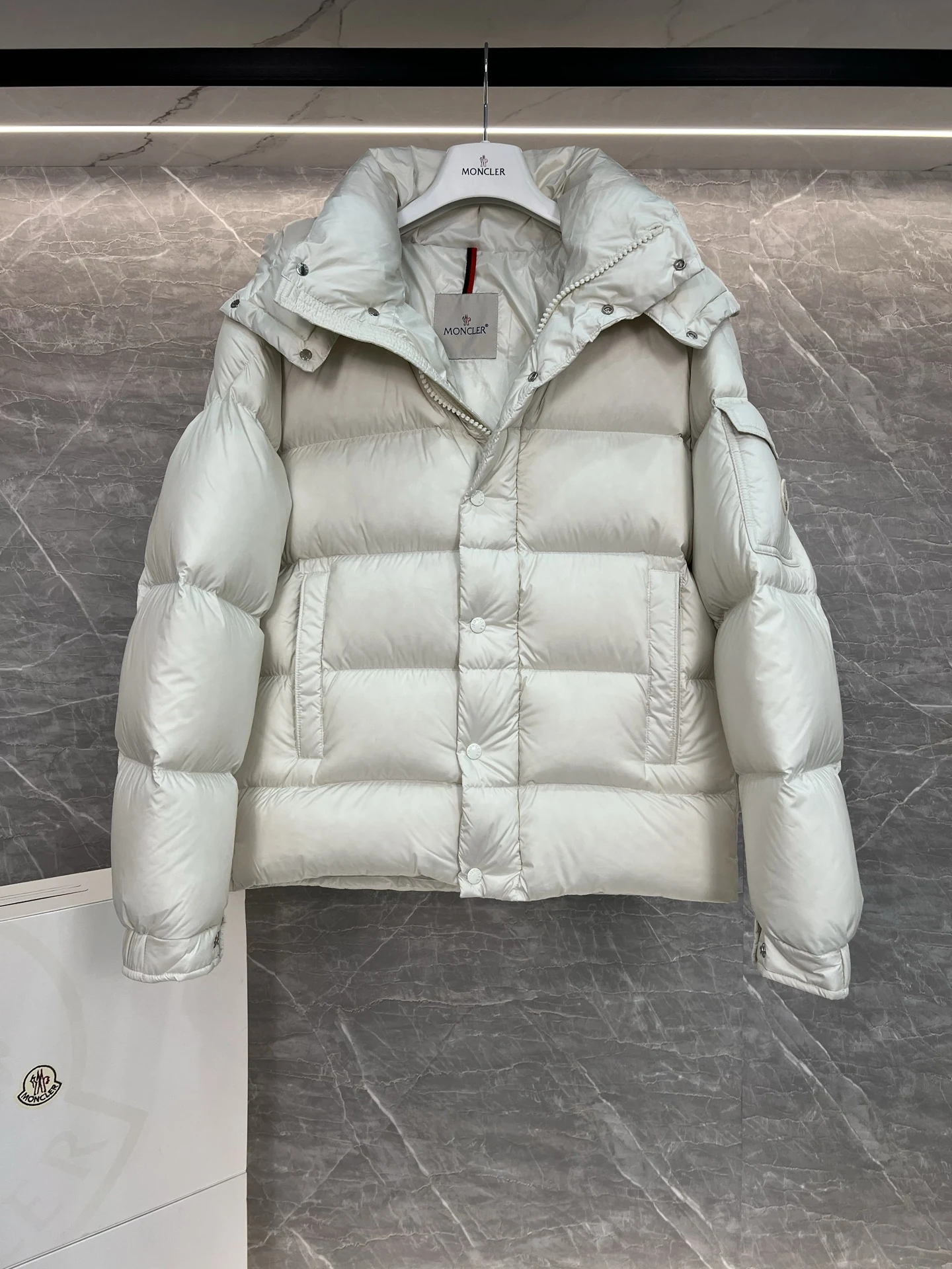 Moncler puffer jacket - real photo 4