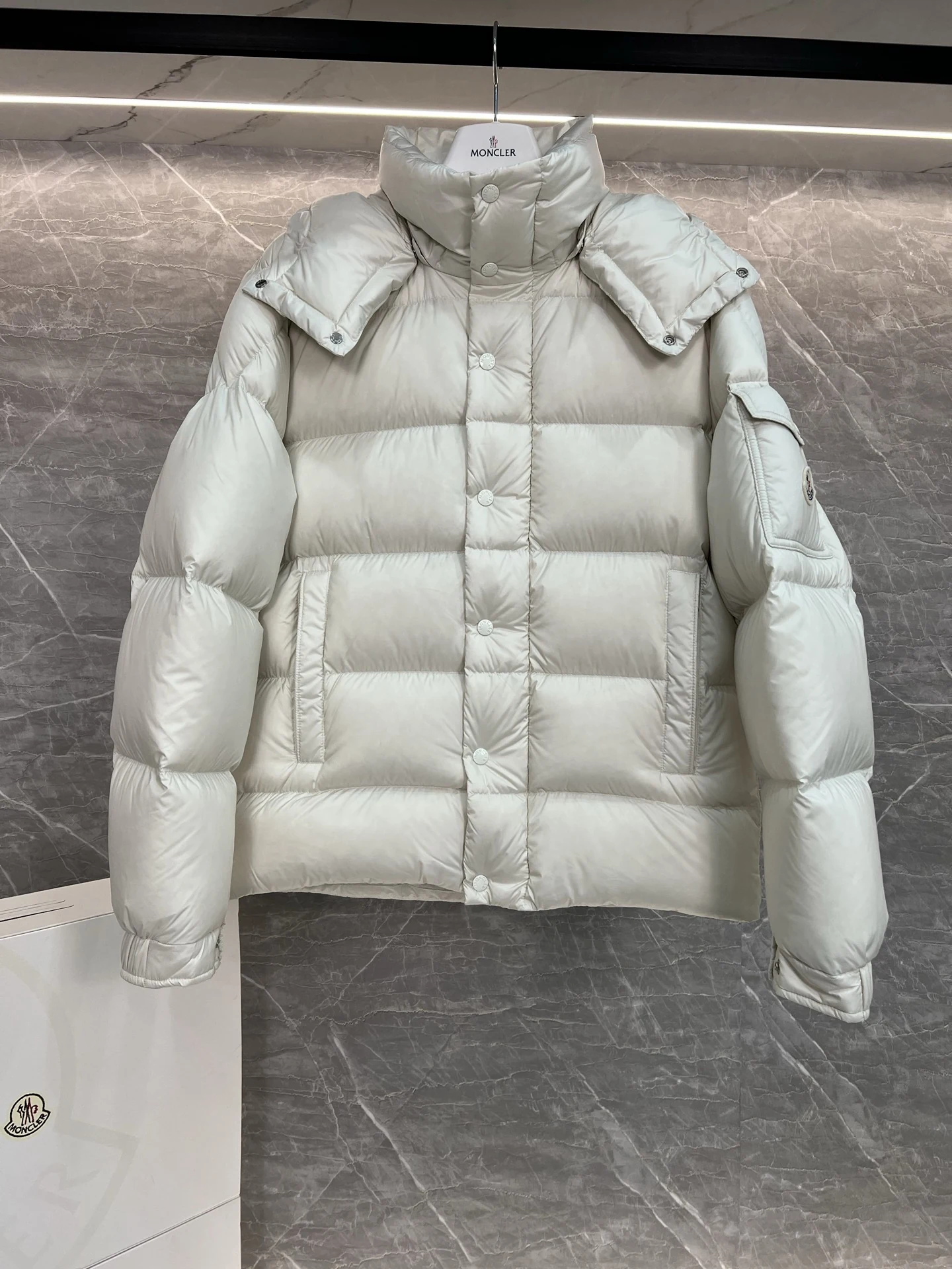 Moncler puffer jacket - real photo 6