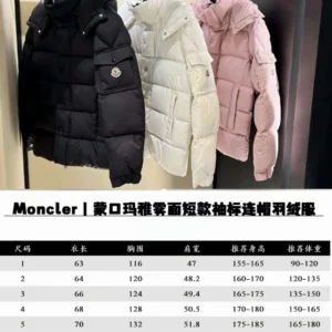 Moncler Zip Puffer Jacket - Style 281 - Moncler puffer jacket real photo 1