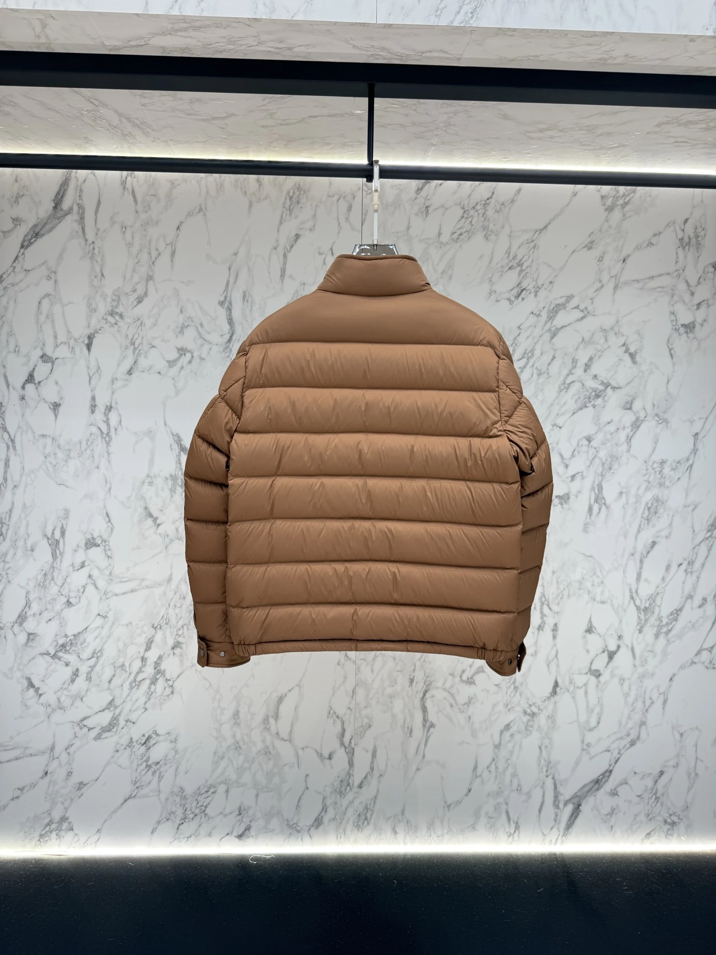 Moncler Zip Puffer Jacket - Style 301 - Moncler puffer jacket real photo 3