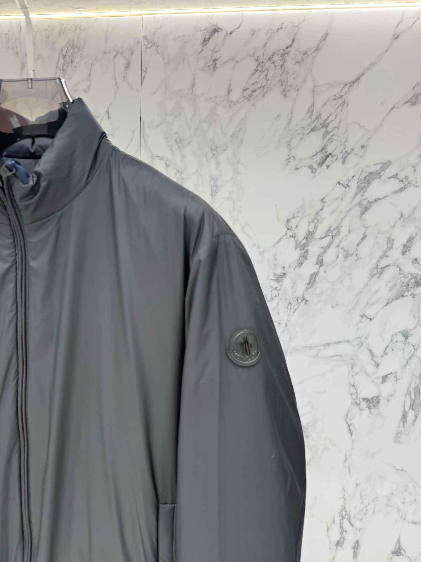 Moncler Zip Puffer Jacket - Style 302 - Moncler puffer jacket real photo 4