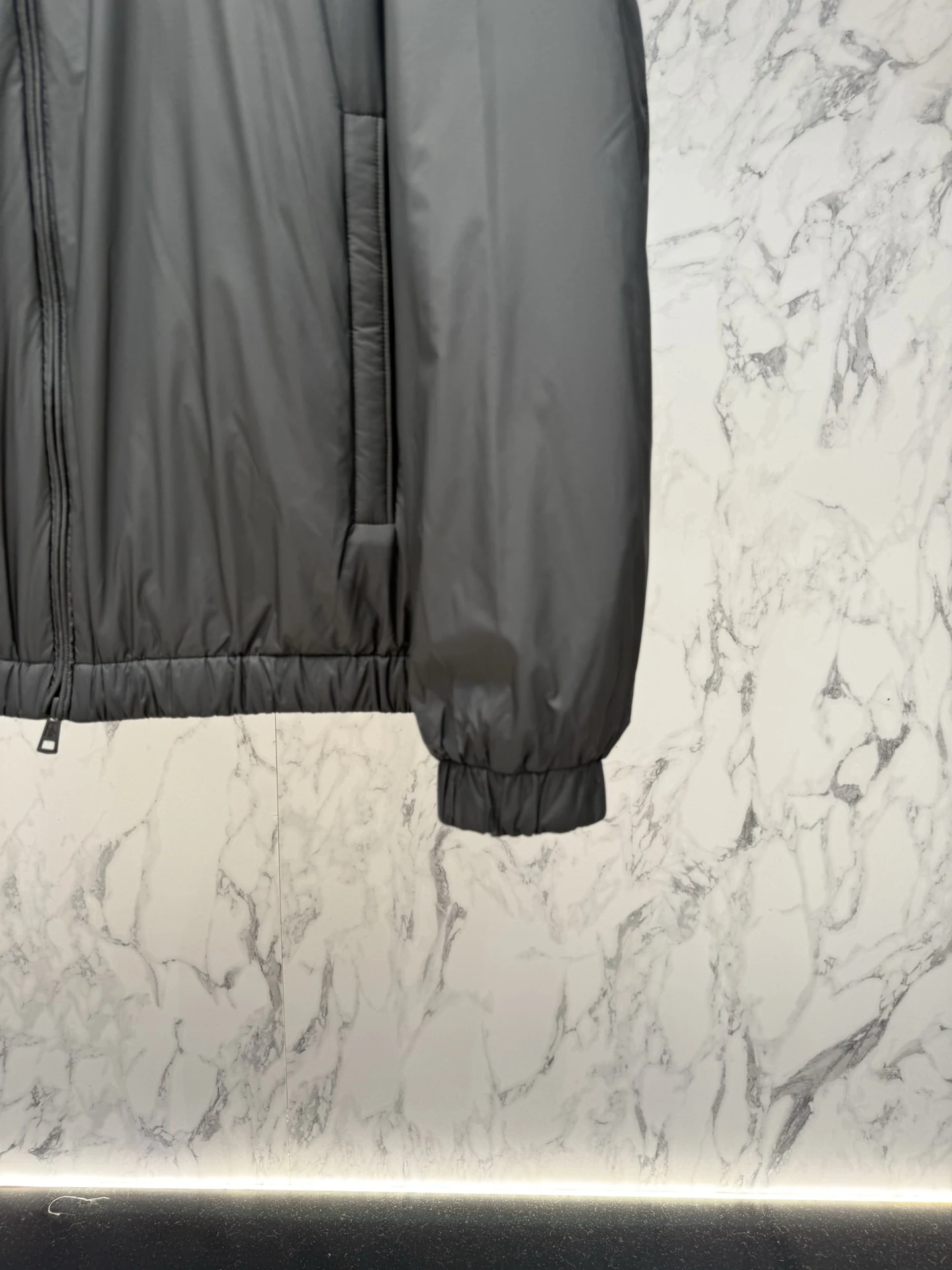 Moncler Zip Puffer Jacket - Style 302 - Moncler puffer jacket real photo 6