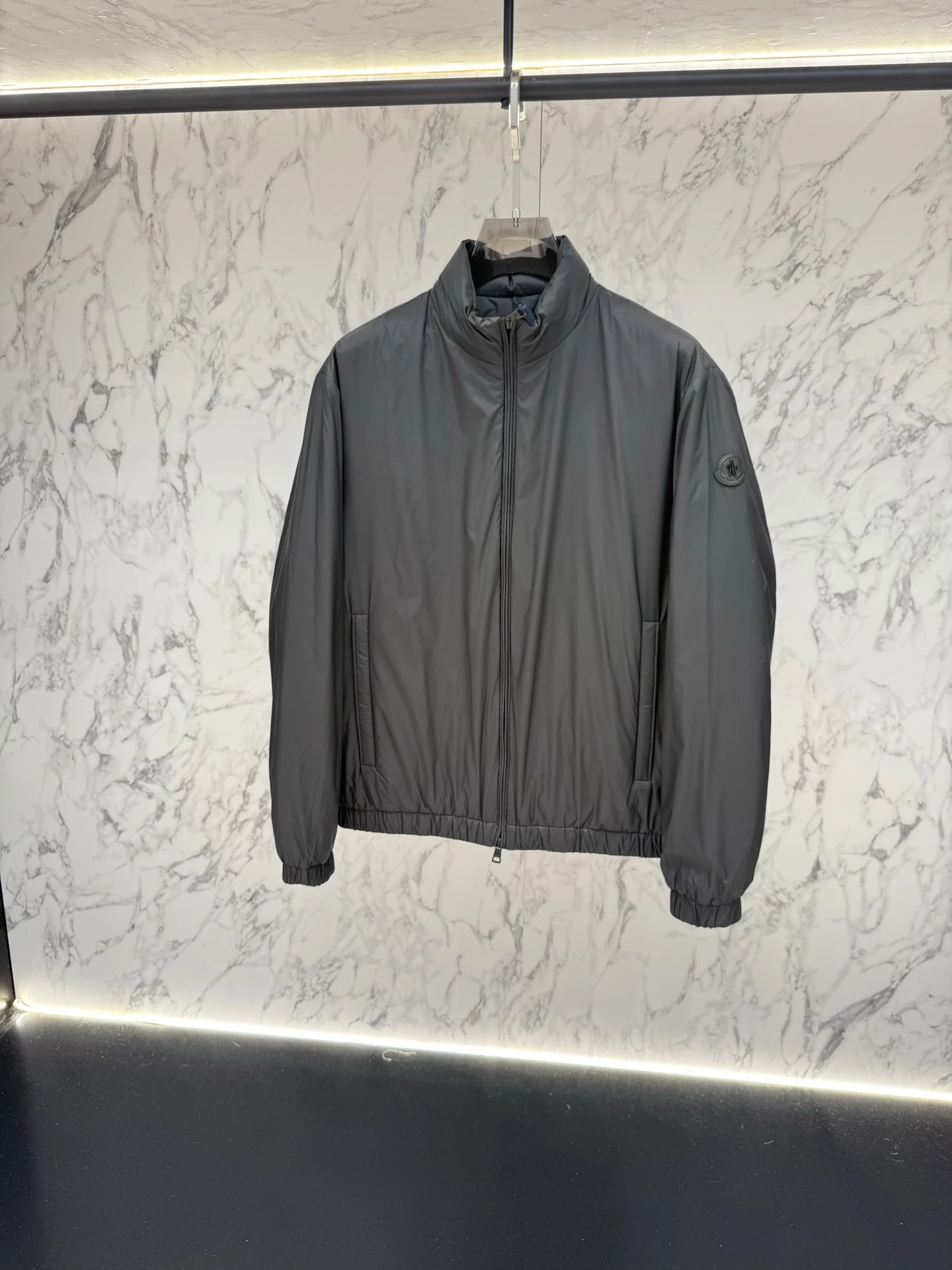 Moncler Zip Puffer Jacket - Style 302 - Moncler puffer jacket real photo 7