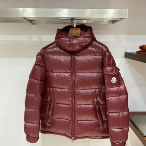Moncler Zip Puffer Jacket - Style 340 - Moncler puffer jacket real photo 1