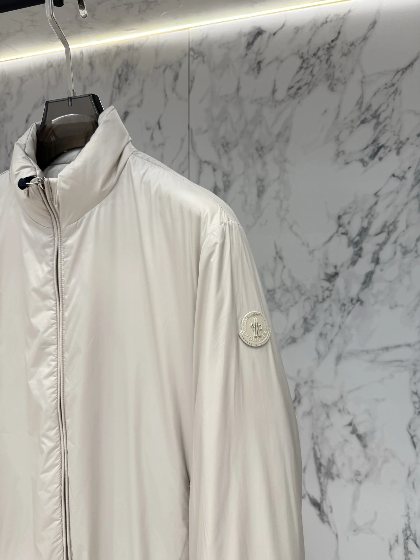 Moncler Zip Puffer Jacket - Style 306 - Moncler puffer jacket real photo 6
