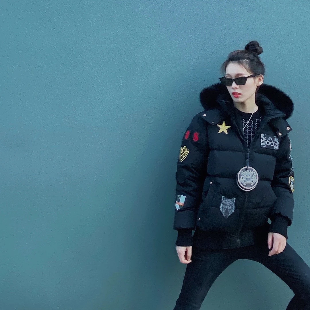 Moose Knuckles puffer jacket - real photo 2