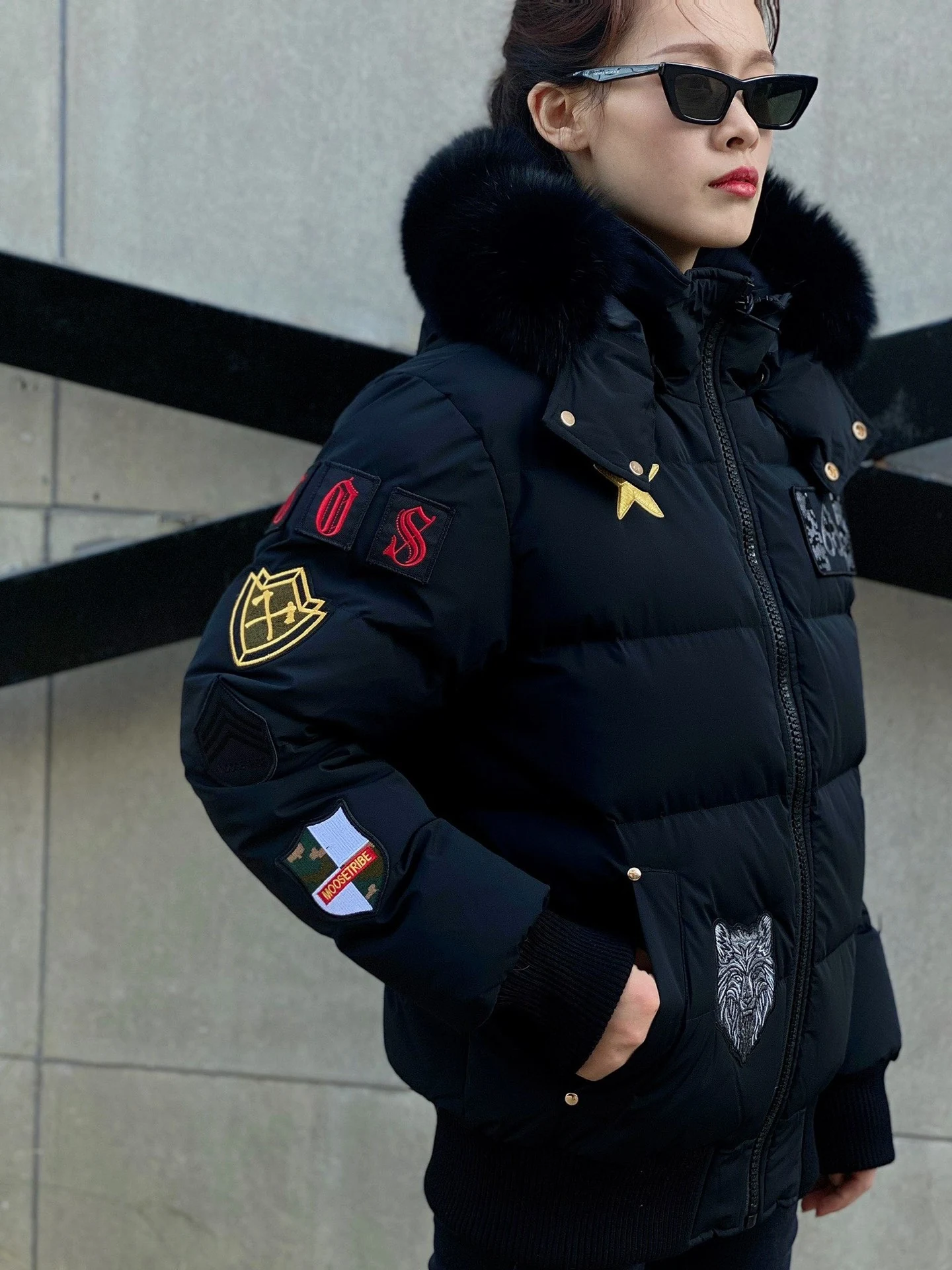 Moose Knuckles puffer jacket - real photo 8