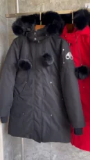 Moose Knuckles Long Puffer Jacket - Style 11 - Moose Knuckles puffer jacket real photo 1