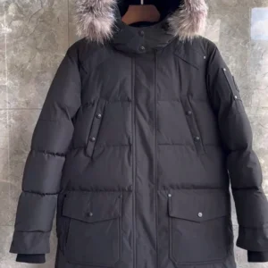 Moose Knuckles Long Puffer Jacket - Style 13 - Moose Knuckles puffer jacket real photo 1