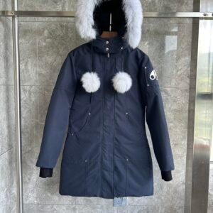 Moose Knuckles Long Puffer Jacket - Style 17 - Moose Knuckles puffer jacket real photo 1