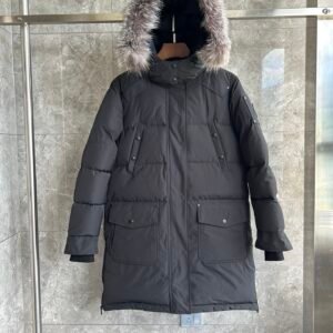 Moose Knuckles Long Puffer Jacket - Style 23 - Moose Knuckles puffer jacket real photo 1