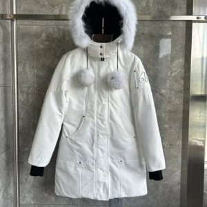 Moose Knuckles Long Puffer Jacket - Style 4 - Moose Knuckles puffer jacket real photo 1