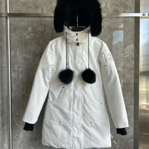 Moose Knuckles Long Puffer Jacket - Style 7 - Moose Knuckles puffer jacket real photo 1