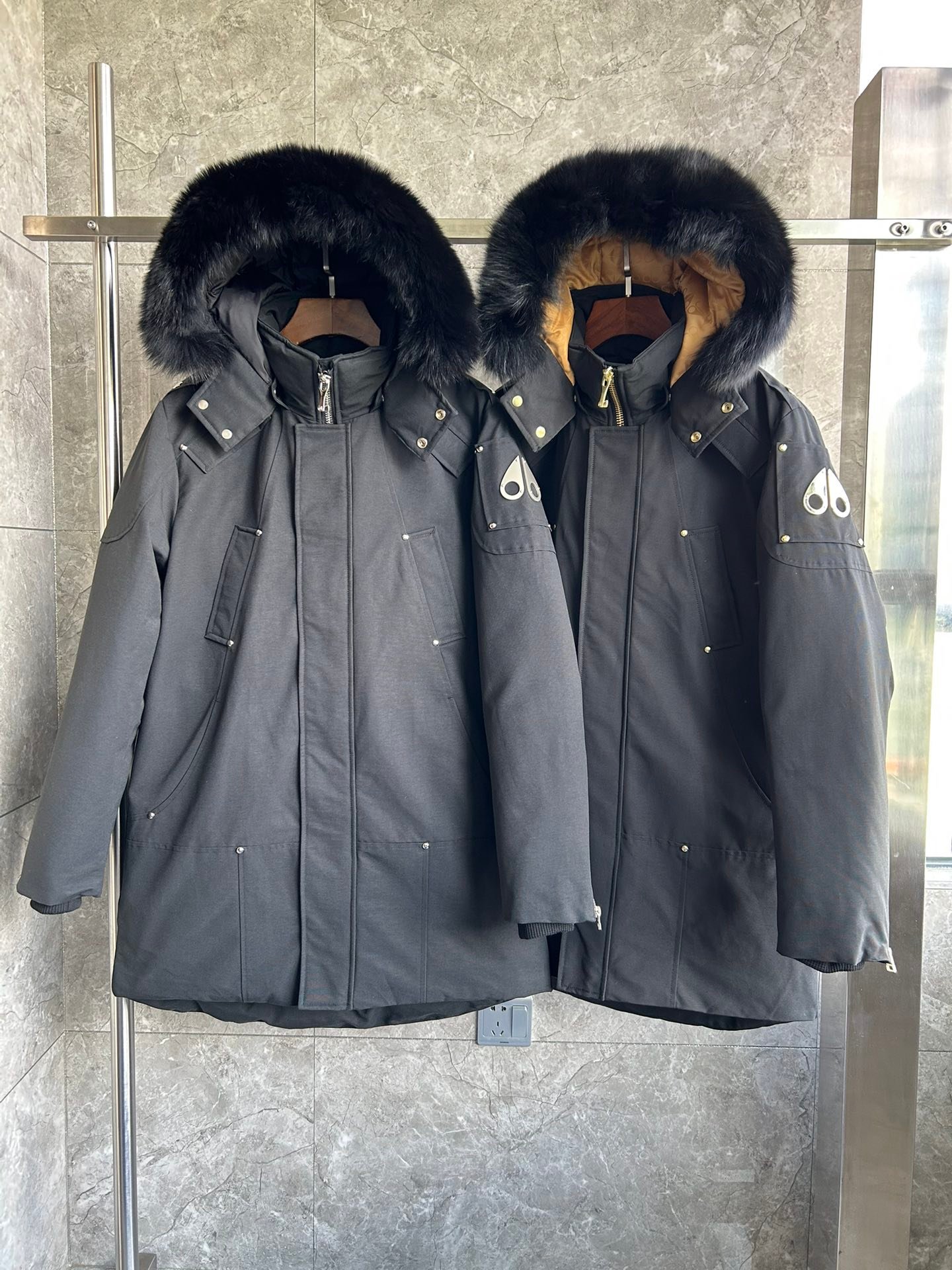 Moose Knuckles puffer jacket - real photo 1