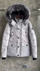 Moose Knuckles Long Mid-Length Puffer Jacket - Style 2 - Moose Knuckles puffer jacket real photo 1