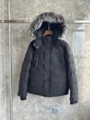 Moose Knuckles Long Mid-Length Puffer Jacket - Style 6 - Moose Knuckles puffer jacket real photo 1