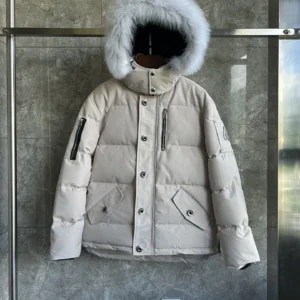 Moose Knuckles Short Puffer Jacket - Style 21 - Moose Knuckles puffer jacket real photo 1