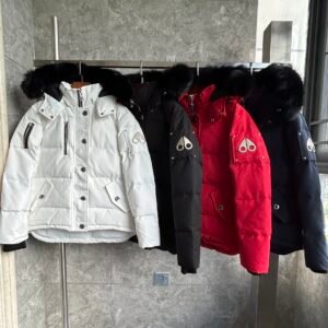 Moose Knuckles Short Puffer Jacket - Style 22 - Moose Knuckles puffer jacket real photo 1