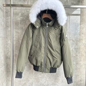 Moose Knuckles Short Puffer Jacket - Style 25 - Moose Knuckles puffer jacket real photo 1