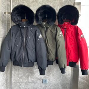 Moose Knuckles Short Puffer Jacket - Style 26 - Moose Knuckles puffer jacket real photo 1