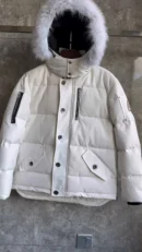 Moose Knuckles Short Puffer Jacket - Style 3 - Moose Knuckles puffer jacket real photo 1