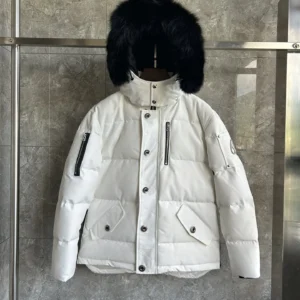 Moose Knuckles Short Puffer Jacket - Style 48 - Moose Knuckles puffer jacket real photo 1