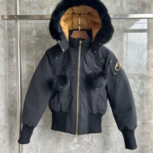 Moose Knuckles Short Puffer Jacket - Style 50 - Moose Knuckles puffer jacket real photo 1