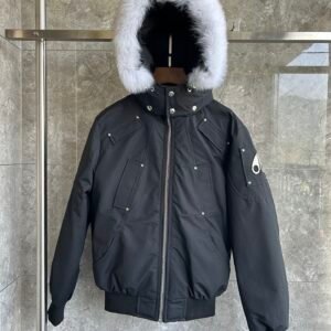 Moose Knuckles Short Puffer Jacket - Style 58 - Moose Knuckles puffer jacket real photo 1
