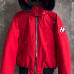 Moose Knuckles Short Puffer Jacket - Style 6 - Moose Knuckles puffer jacket real photo 1