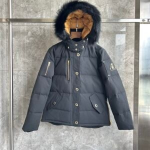 Moose Knuckles Short Puffer Jacket - Style 64 - Moose Knuckles puffer jacket real photo 1