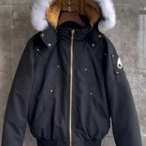 Moose Knuckles Short Puffer Jacket - Style 78 - Moose Knuckles puffer jacket real photo 1